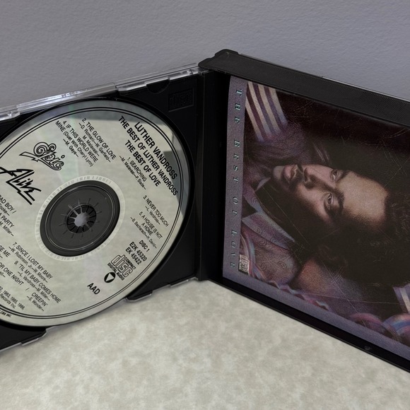 The Best of Luther Vandross: The Best of Love (2-Disc CD Album 1989 Epic Records - Picture 3 of 5